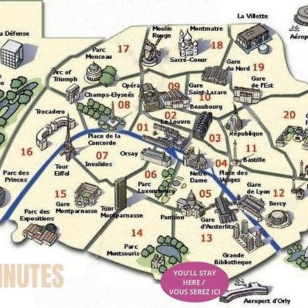 Appartement Cosy Au Calme A 20 Min De Paris 빌쥐이프 외부 사진