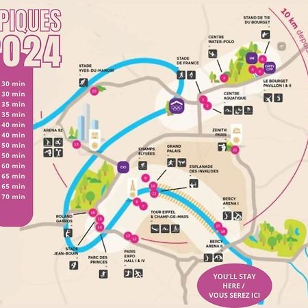Appartement Cosy Au Calme A 20 Min De Paris 빌쥐이프 외부 사진